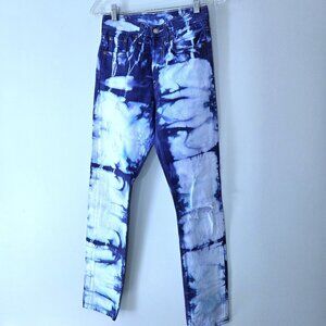 Levi's 501 Upcycled Indigo Dyed Jeans Size 24
